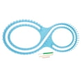 thumbnail image 2 of simhoa 1 set 8 shape knitting frame set Knitting Knitting Loom Knitting Knitting Blue, 2 of 8