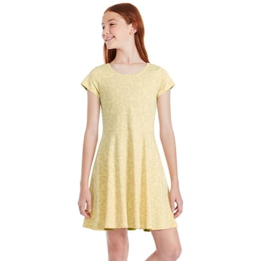 George Girls' Short-Sleeve Skater Dress