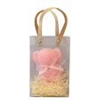 thumbnail image 1 of DOLITY Serviettes Ours Animaux Gant de Toilette Serviette de Douche Séchage Rapide Serviette à Main pour Sacs en Raphia Rose, 1 of 9