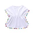 thumbnail image 1 of goowrom Robe Style Ample pour Filles, Col Rond Manches Courtes une-Pièce, 1 of 10