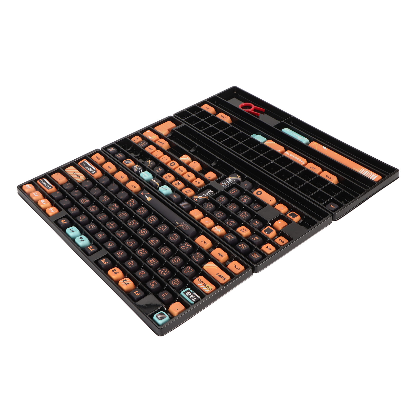 Keyboard Keycaps Set, Fadeless PBT Professional Ergonomic 141 Keys DIY Keycaps Set With Keycap Puller For 104 Mechanical Keyboard For 87 Mechanical Keyboard