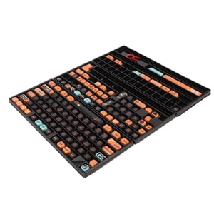Keyboard Keycaps Set, Fadeless PBT Professional Ergonomic 141 Keys DIY Keycaps Set With Keycap Puller For 104 Mechanical Keyboard For 87 Mechanical Keyboard