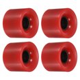 thumbnail image 1 of Unique Bargains Roues Longboard 60 mm Roue de Planche à Roulettes Roues de Rue pour Planches à Roulettes Roues Cruiser 78 A, Rouge Lot de 4, 1 of 4