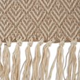 thumbnail image 2 of Collection Diamond Throw Coton Tissé 50x60 Noir, 2 of 8