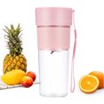 thumbnail image 1 of 270mL Portable Juicer Electric Mixer Cup USB Rechargeable Mini Smoothie Blender Shakes Handheld Fruit Vegetable Machine Milkshake Juicer Cup for Outdoor Travel Office Home Baby Food Personal Used, 1 of 8