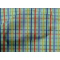 thumbnail image 3 of oneOone Cotton Cambric Fabric Madras Check Printed Craft Fabric BTY 56 Inch Wide, 3 of 3