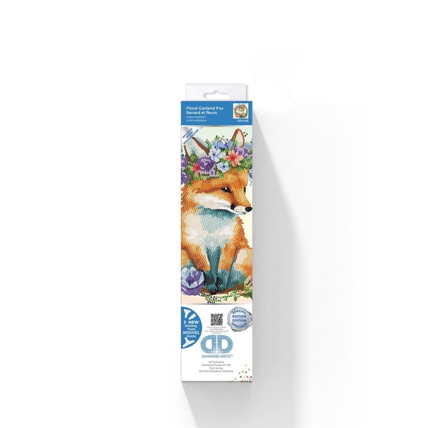 DIAMOND DOTZ® Floral Garland Fox Special Edition Diamond Painting
