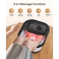 thumbnail image 3 of Comfier Foot Spa Massager with Heat, Foot Care Soaker Tub for Relax, Black, 3 of 8