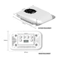 thumbnail image 4 of Electric Automotive RV Air Conditioner,Ultra Thin Ceiling Air Conditioning 24V 12V For Camping Car Caravan Motorhome ,Energy Saving, 4 of 7