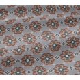 thumbnail image 5 of oneOone Viscose Jersey Fabric Diamond & Swirl Ikat Decor Fabric Printed BTY 60 Inch Wide, 5 of 5