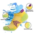 thumbnail image 2 of Women's Running Socks Padded Sports Socks Ankle Socks Breathable Cotton Socks, 2 of 6