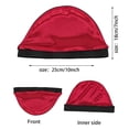 thumbnail image 3 of Bonnet de Sommeil Élastique Uni pour Hommes pour la Protection des Cheveux et le Confort, 3 of 4
