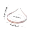 thumbnail image 2 of Bandeau en Plastique pour Femmes Porte-Lunettes à la Mode pour le Port Quotidien, 2 of 7