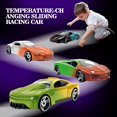 thumbnail image 2 of SharkTRUE 164 Magic Color Changing Racing Car Model Car Creativity Inertia Pull Back Car Drop-resistant And Durable Temperature Color Change Alloy Racing Car Interactive Games, 2 of 8