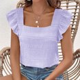 thumbnail image 4 of Liquidation d'Économies! BEFOKA T-Shirt Grande Taille pour Femmes, Blouse Décontractée d'Été pour Femmes, Mode Femme Manches Courtes Vêtement Confortable Respirant Col Rond Blouses, 4 of 4