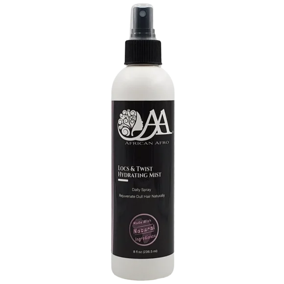 Vaporisateur Brume Hydratante Locs and Twist / Vaporisateur Rafraîchissant Dreadlocks, Torsades et Tresses /
