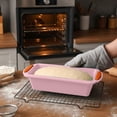 thumbnail image 4 of CQCYD Silicone Loaf Pan, Non-Stick Bread Baking For Quiche Meatloaf Lasagna, 11.4 X 5.3 Inches Kitchen Bakeware For Homemade Cakes And Pastries, 4 of 6