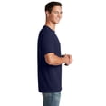 thumbnail image 3 of Jerzees T-Shirt Ras du Cou à Manches Courtes avec Poche pour Hommes DRI-POWER Active, 5X, J Marine, 3 of 5