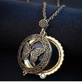 thumbnail image 3 of Heliisoer Collier Pendentif Loupe Loupe en Verre Reeding Collier Décoratif, 3 of 6
