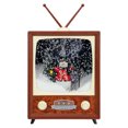 thumbnail image 2 of Northlight LED Lighted Musical Snowing Snowman TV Set Christmas Decoration - 12", 2 of 6