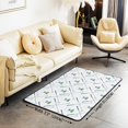 thumbnail image 2 of Erosebridal Golf Area Rug 5x7, Golf Club Rug, Sport Game Athlete Carpet for Living Room, Grass Leaf Branches Non Shedding Decorative Rug for Men, 2 of 6