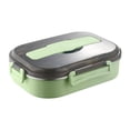 thumbnail image 1 of Vaidha Lunch Box 304 Stainless Steel Compartment Lunch Box Thickened Insulation Heating Fast Food Box Students Work Travellers Lunch Box, 1 of 6