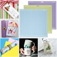 thumbnail image 4 of AMERTEER Cutting Mat 3Pcs PVC Craft Cutting Pad Reusable Eco-Friendly 12x12in Craft Cutting Board Multifunctional Cutting Mat for Paper Carving Cricut Machine Craft Work Fabric Project, 4 of 9