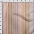 thumbnail image 4 of oneOone Tissu en Viscose Chiffon Multicolore Rayures Couture Projets d'Artisanat Tissus Imprimés au Yard 42 Pouces de Large, 4 of 4