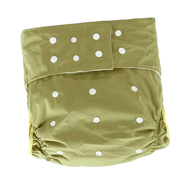 Milaget Culotte pour Incontinence pour Adulte, Imperméable, Protection contre les Fuites, Séchage Rapide, Couvre-Couche Réutilisable, Couvre-Couche pour Personnes Âgées, Vert Encre