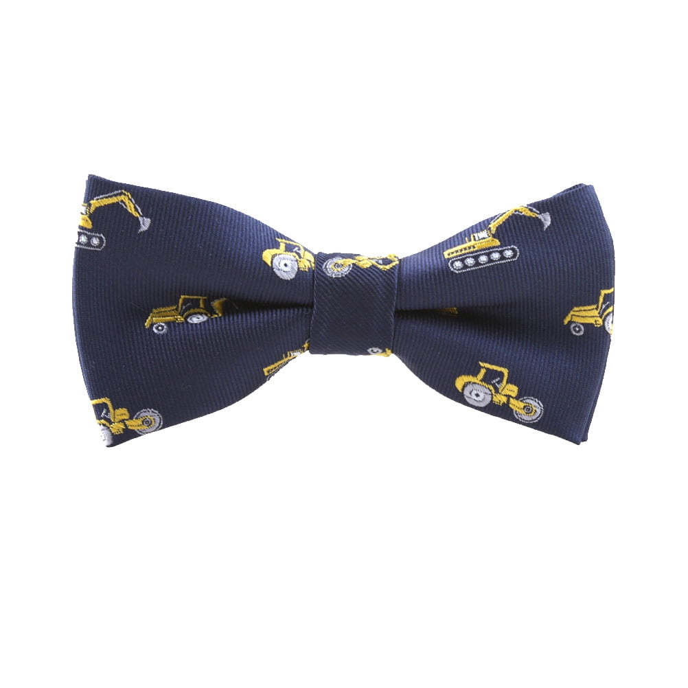 Kids Cartoon Bow Tie Polyester Printed Adjustable Bowtie Performance Accessories for Men Boys