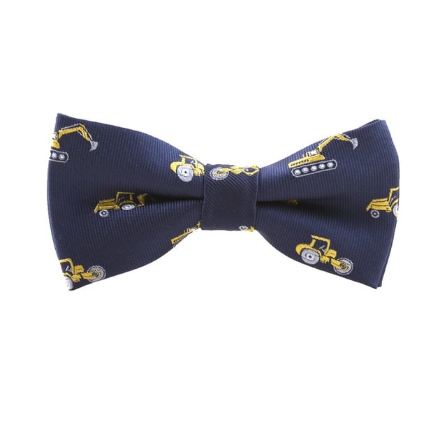 Kids Cartoon Bow Tie Polyester Printed Adjustable Bowtie Performance Accessories for Men Boys