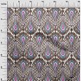 thumbnail image 2 of oneOone Viscose Chiffon Fabric Big Motif Ikat Fabric Prints By Yard 42 Inch Wide, 2 of 4