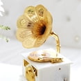 thumbnail image 1 of XZNGL Gift Box Christmas Decorations Wooden Retro Nostalgic Phonograph Music Box Antique Classical Retro Gramophone Music Box Home Decoration Creative Gift Small Christmas Gift Box, 1 of 9