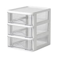 thumbnail image 1 of Organisateur de Tiroirs de Rangement en Plastique Boîte de Rangement de Bureau, Petit Tiroir de Bureau Transparent, Mini Boîte de Rangement en Plastique, Boîte de Rangement pour Papeterie Lapin Organisateur de Petits Tiroirs Rangement, 1 of 3