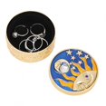 thumbnail image 3 of Storage Box Vintage Ornament Case Trinket Gift Treasure Box Retro Creative Packing Box Storage Container Decoration Treasure Chest Box Antique Storage Boxes Organizers, 3 of 8