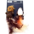 thumbnail image 1 of Silver Paw Star Wars Jouets pour Chat Porg et Chewbacca, 1 of 3