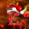 thumbnail image 1 of LSLJS 26 Letters Christmas Tree Decoration Pendant Christmas Tree Ornaments Personalized DIY Christmas Ornaments Christmas Decorations Xmas Tree Hanging Decor, 1 of 5