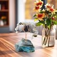 thumbnail image 1 of EGNMCR Room Decor, Home Decor Natural Colorful Crystal Stone Crushed Stone Wealth Tree Handwoven Amethyst Base Money Tree Home Decoration Crystal Money Treese, 1 of 6