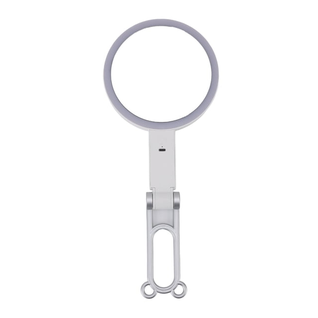 Travel Magnifying Mirror, Travel Makeup Mirror with Light Portable Adjustable for Bedroom