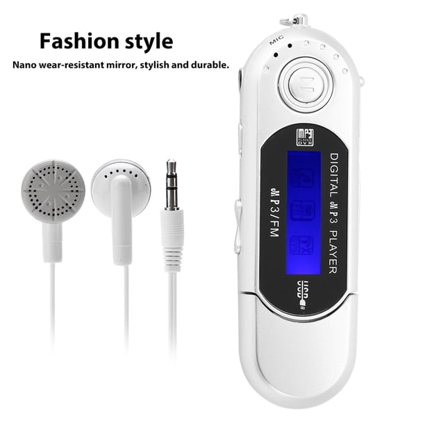 USB MP3 Digital Music Player, Portable Music Player, With LCD