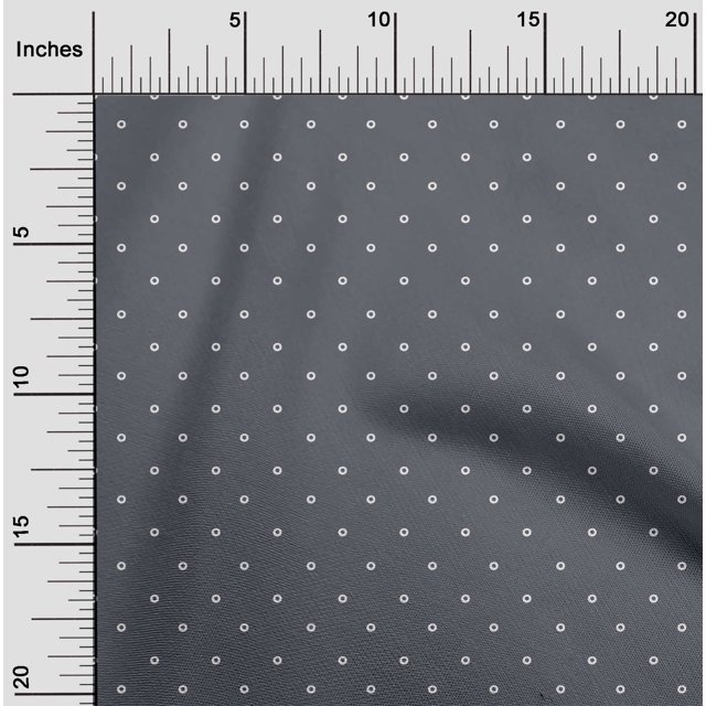 oneOone Polyester Lycra Fabric Circle Block Fabric Prints By Yard 56 Inch Wide