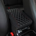 thumbnail image 1 of Leather Car Armrest Box Mat Universal, Soft Microfiber Center Console Cover with Non-Slip Sponge Backing, Protects Against Spills Scratches and Pet Claws for SUV Truck and Sedan Interiors, 1 of 8