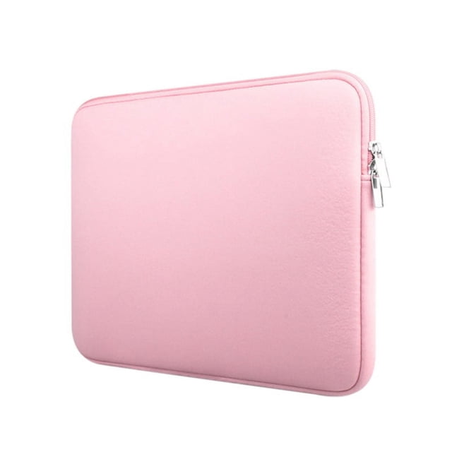 Laptop Sleeve 11"-15.6", Durable Shockproof Protective Laptop Case Cover Flip Briefcase Carrying Bag Case, Laptop Sleeve Computer Bag Sleeve for Laptop Notebook, Pink, 15"