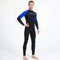 thumbnail image 4 of Men Diving Wetsuit for Water Protection Diving Suits Body One Piece Sports Back Zip Full Body Warm Wet Suit Surf, 4 of 9