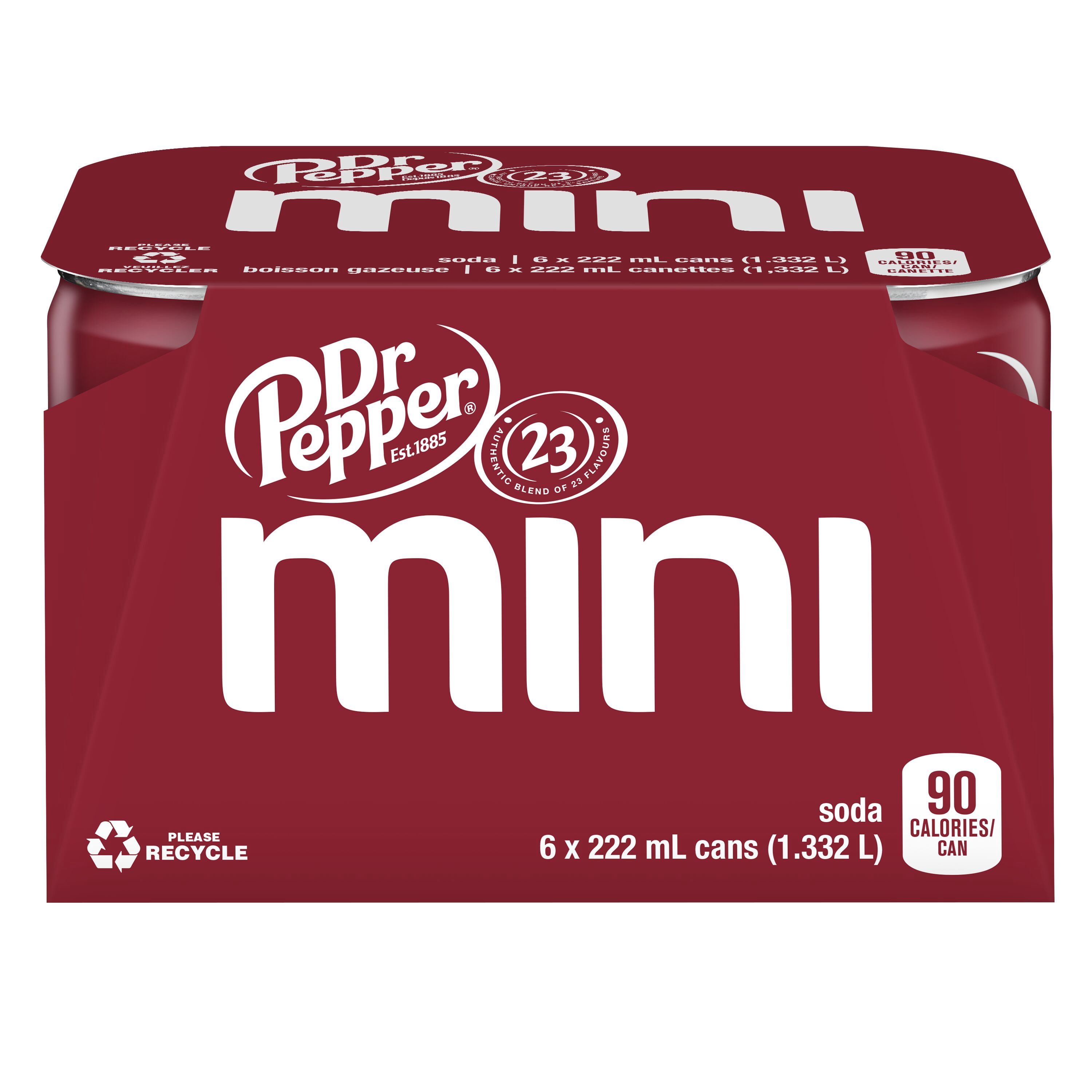 Dr. Pepper Mini's Cans