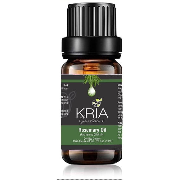 KRIAA Goodness Rosemary Essential Oil 10ml with Dropper