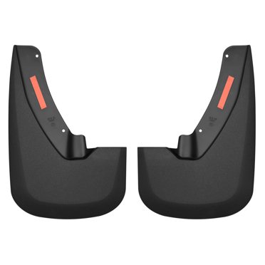 Husky Liner Boue 58181 Garde-Boue Personnalisé; Ajustement Direct; Ensemble de 2; Profilé; Sans Logo; Noir; Thermoplastique; à Visser; Également Utiliser 56181
