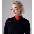 thumbnail image 2 of FEISEDY Lunettes de Soleil de Designer Mode Rétro en Forme de Petits Pétales avec Design de Temple en Arc B2298, 2 of 6