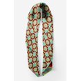 thumbnail image 2 of Bimba Foulard Dupatta Rouge Multicolore Mandala en Pure Soie Imprimée, Foulard/foulard de Tête et de Cou pour Femmes 40 x 80 Pouces, 2 of 6
