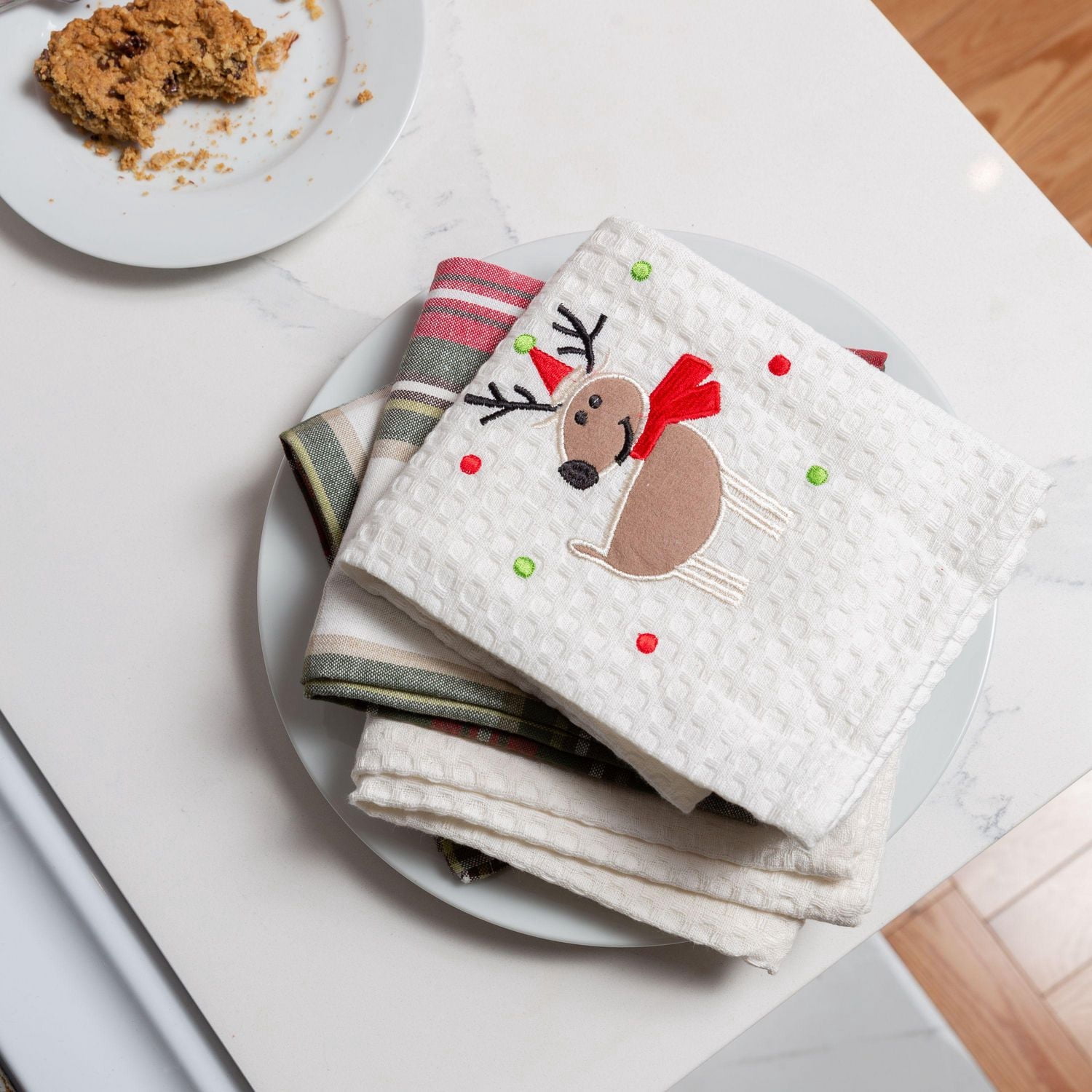 Celebration Plaid 100% Cotton Kitchen Towel